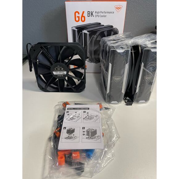 PcCooler g6 bk high performance cpu cooler *NEW* - Picture 7 of 11